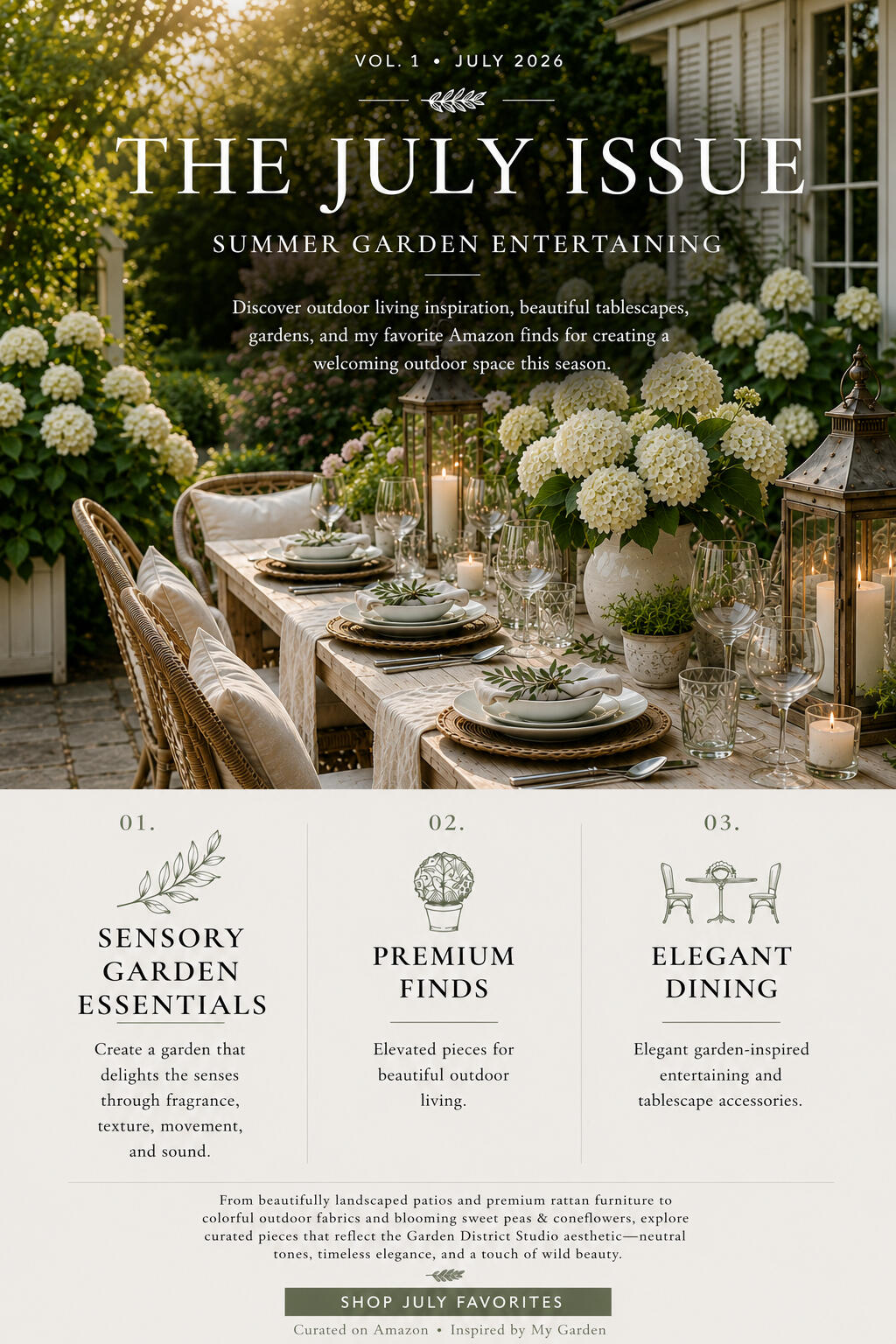 Shop Garden District with Amazon